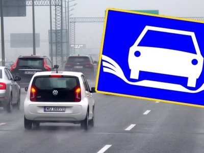 Nowy znak na autostradzie. Wyjaśniamy, co oznacza auto ze skrzydłami