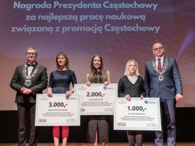 Wybrano najlepsze prace naukowe związane z promocją Częstochowy. Oto trzy laureatki