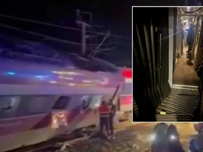 Katastrofa kolejowa w Hiszpanii. Dwie osoby zginęły, są ranni. Dramatyczna akcja ratunkowa