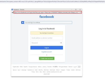 Browser-in-the-Browser (BitB): Najczęstsza metoda ataku na użytkowników Facebooka w drugim półroczu 2025
