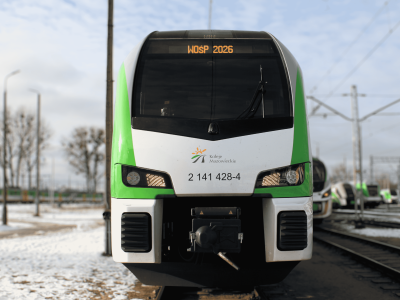 Koleje Mazowieckie grają razem z WOŚP