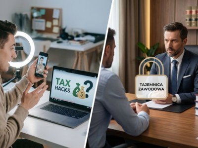 Czy księgowa lub influencer mogą doradzać podatkowo? Uważaj, komu powierzasz tajemnice swojej firmy