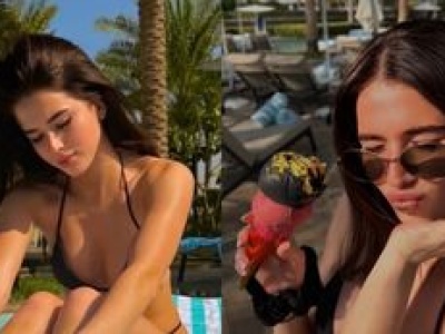Roksana Węgiel smaży się w Dubaju i prezentuje fotki w bikini (FOTO)