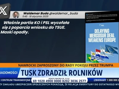 Rolnicy zostali zdradzeni? Umowa z Mercosur podpisana, obietnice Tuska bez pokrycia