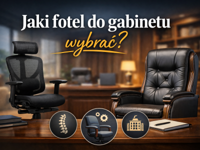 Jaki fotel do gabinetu wybrać? Poradnik ergonomii, komfortu i designu