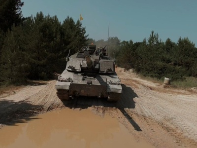 Pierwsze strzelanie Challengera 3 z załogą na pokładzie