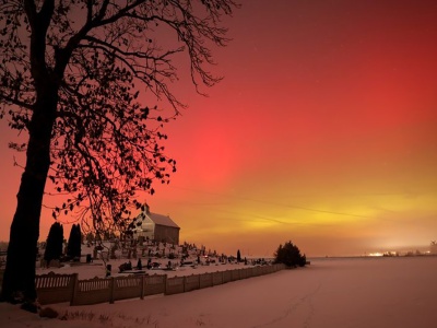 Kosmiczny spektakl nad Białorusią. Noc pełna barw i światła