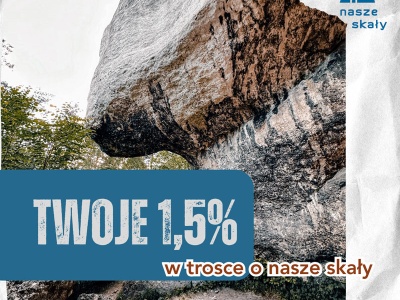 IŚW Nasze Skały – 1,5% Twojego podatku ma realny wpływ