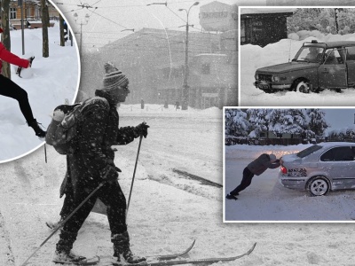 Szyny pękały, autobusy tonęły w śniegu, na ulicach wojsko. Tak wyglądała zima stulecia