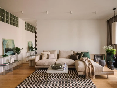 Mieszkanie w stylu slow  – nowoczesne wnętrze pełne spokoju i naturalnych materiałów