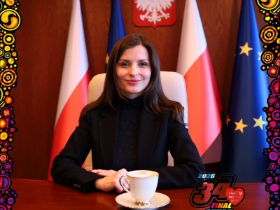 Wojewoda wielkopolska Agata Sobczyk wspiera Wielką Orkiestrę Świątecznej Pomocy