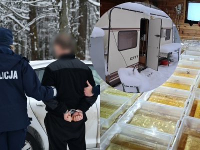 Policja nawiedziła podlaską 