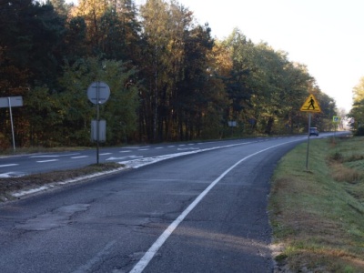 Dopiero wyremontowana, a już wymaga naprawy. Nierówności na drodze do elektrowni