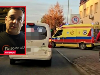 Karetki uwięzione w korkach w Nowym Sączu. Problem wraca, radni alarmują: chodzi o ludzkie życie