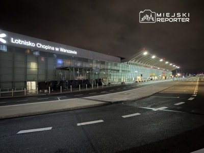 Pięć godzin bez decyzji na Lotnisku Chopina. Zatrzymanie Ukraińca z zagłuszarką
