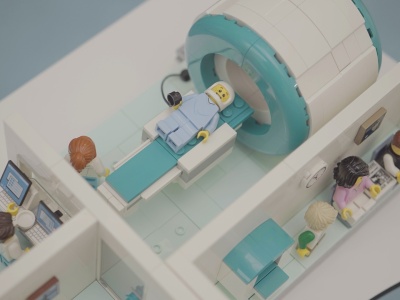 Rezonans magnetyczny z LEGO. Zestaw dla szpitali dziecięcych