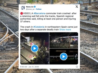 Wypadek kolejowy w Katalonii. Maszynista nie żyje, ponad 40 rannych