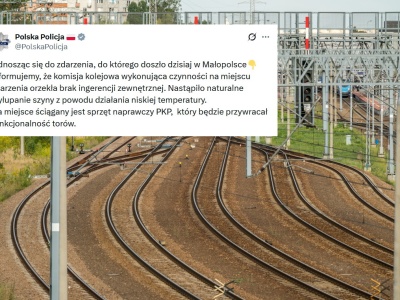 Policja komentuje sprawę wykolejenia pociągów: Komisja orzekła