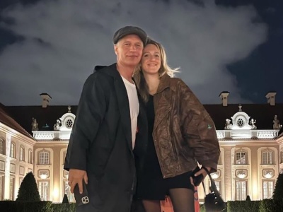 Michał Żebrowski przeszedł samego siebie. Tak ubrany pojawił się w górach