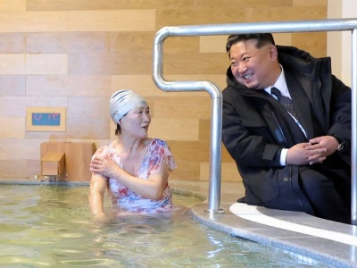 Nowa atrakcja w Korei Północnej. Kim Dzong Un 