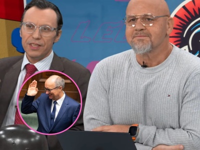 Jastrzębowski w TV Republika parodiuje Czarzastego, który 