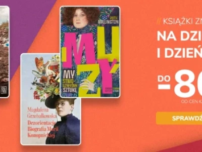 Promocje dnia – 21.01.2026: Znak do -80%, Krasznahorkai, Port, Nowości, Muza, Poezja