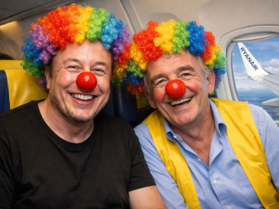 Elon Musk kupi Ryanair? “To idiota. Bogaty, ale idiota”