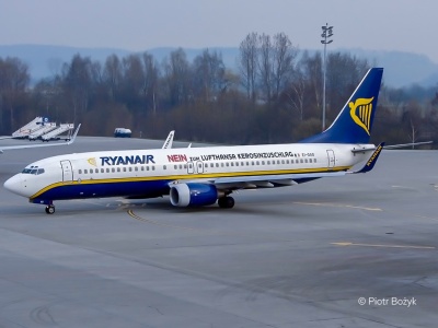 Ryanair również poleci z Krakowa do Budapesztu