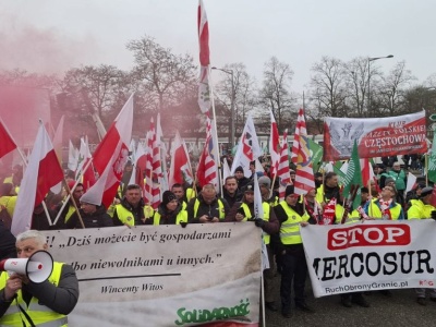 Pilne: Protest rolników przyniósł efekt. Umowa Mercosur trafi do TSUE