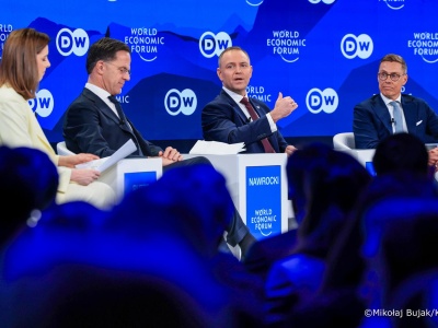 Davos. Dyskusja „Can Europe Defend Itself” z udziałem Nawrockiego. „Wierzę w Sojusz Północnoatlantycki”