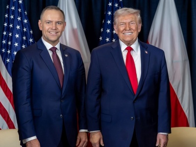 Karol Nawrocki spotkał się z Donaldem Trumpem w Davos!