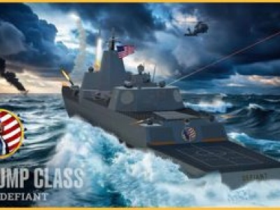 Trump w Davos o potędze US Navy. Oto czym mają być nowe okręty Ameryki