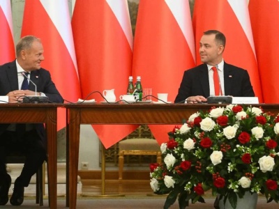 Nawrocki o wpisie Tuska. 