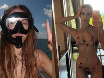 Odziana w kuse bikini Blanka harcuje na rajskiej plaży BEZ MAKIJAŻU. Zazdrościcie? (ZDJĘCIA)