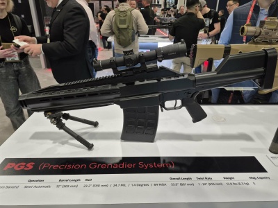 SHOT Show 2026: Northrop Grumman prezentuje granatnik PGS
