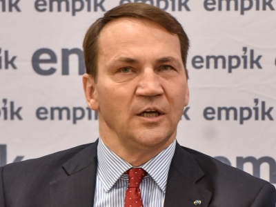 Radosław Sikorski zabrał głos w Davos. Skupił się na Ukrainie
