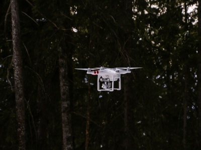 Wzmożona aktywność dronów nad granicą polsko-białoruską. Wojsko monitorowało sytuację