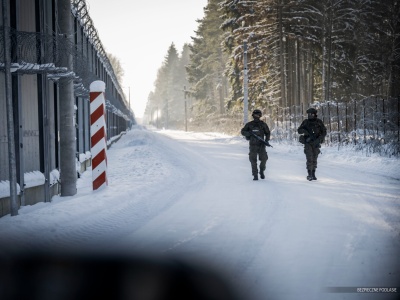 DO RSZ: Drony w rejonie granicy polsko-białoruskiej