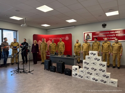 Drony dla świętokrzyskiej straży pożarnej