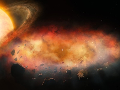 Gigantyczny obłok i metaliczny wiatr. Tajemnicze odkrycie polskich astronomów