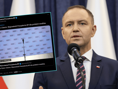 Nawrocki spotkał się z Trumpem w Davos. Prezydent zabrał głos na konferencji prasowej