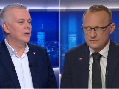 Tomasz Siemoniak i Rafał Leśkiewicz w 