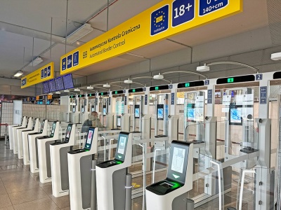 Lotnisko Chopina z nowymi bramkami ABC. Większa przepustowość kontroli granicznej