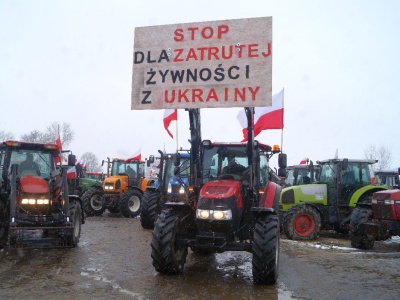 Rolnicy z woj. lubelskiego szykują kolejną akcję. Będą protestować przy przejściu granicznym