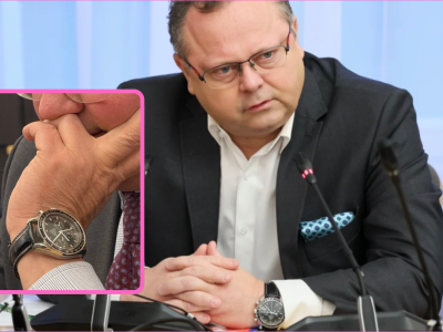 Ale OBCIACH! Szejna przyznał się, że nosi PODRÓBĘ? Klub Lewicy wezwał do wyjaśnień