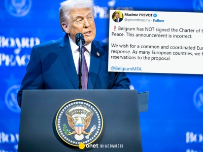 Wpadka Białego Domu w sprawie Rady Pokoju. Pomylili kraje