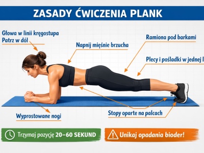 Co daje plank i jak wykonywać go z korzyścią dla ciała