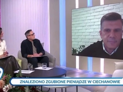 W TVP o naszej akcji poszukiwania pieniędzy i szczęśliwym finale
