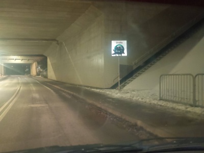 Kolejne znaki Strefy Czystego Transportu zostały zniszczone