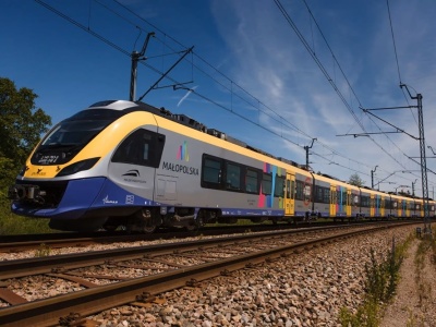 Kolej w Małopolsce z rekordami w 2025 roku